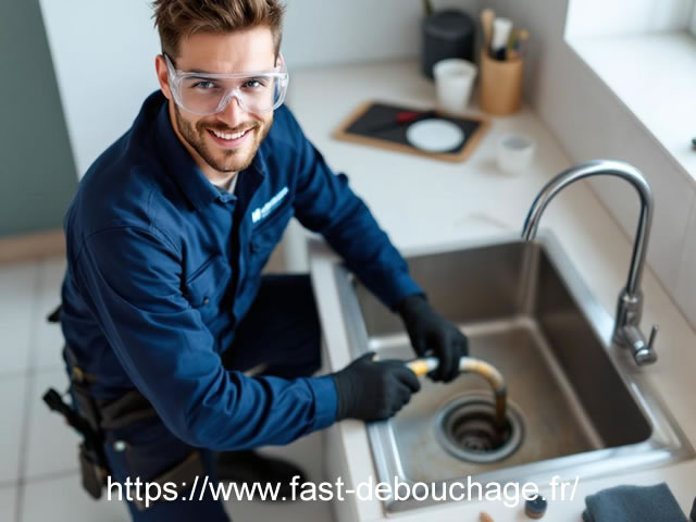 Débouchage évier bouché rapide 24h/7j