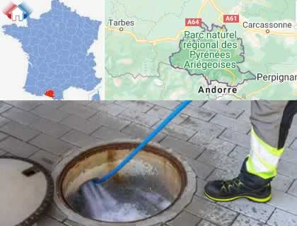 Débouchage canalisation: Ariège-09