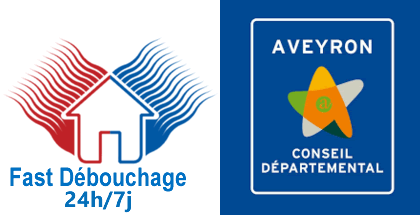 Débouchage canalisations bouchées Aveyron 12