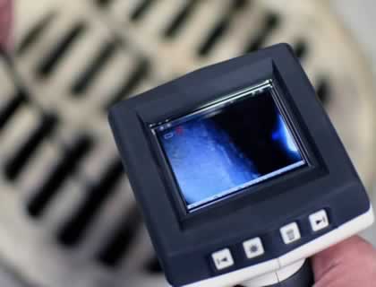 Inspection video camera canalisation